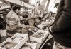 Bazar rybny w Civitavecchia