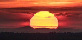 Karkonosze z Wzgórz Cieszkowskich 153 km