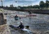 Prascy kajakarze na Wełtawie
